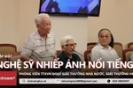 Cuộc hội ngộ đầy cảm xúc của nhiếp ảnh gia-phóng viên TTXVN nổi tiếng. (Ảnh: Minh Anh/Vietnam+)