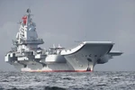 Tàu sân bay Liêu Ninh của Trung Quốc. (Nguồn: AFP)