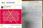 Một trường hợp tung fake news nhưng mới chỉ bị xử phạt hành chính. (Ảnh chụp màn hình) 