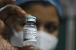 Vaccine Covaxin phòng COVID-19 tại bệnh viện ở Kolkata, Ấn Độ, ngày 3/2. (Ảnh: AFP/ TTXVN)