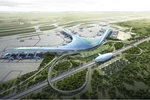 Phương án thiết kế kiến trúc sân bay Long Thành. (Ảnh: ACV)