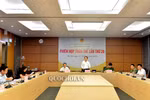 Ủy ban Pháp luật họp phiên toàn thể lần thứ 28 bằng hình thức trực tuyến. (Nguồn: Quochoi.vn)