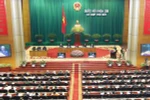 Toàn cảnh khai mạc Kỳ họp. (Ảnh: Nhan Sáng/TTXVN)