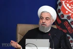 Tổng thống Iran Hassan Rouhani phát biểu tại cuộc họp nội các ở Tehran. (Ảnh: AFPTTXVN)