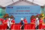 Lễ khởi công công trình. (Ảnh: Tuấn Anh/TTXVN)