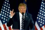 Ứng viên Tổng thống Donald Trump trong chiến dịch vận động tranh cử tại Manchester, New Hampshire, ngày 28/10. (Nguồn: AFP/TTXVN)