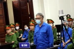 Bị cáo Đỗ Hữu Ca tại phiên tòa. (Ảnh: Đức Hiếu/TTXVN)
