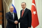 Tổng thống Nga Vladimir Putin và người đồng cấp Thổ Nhĩ Kỳ Tayip Erdogan. (Nguồn: Sputnik)