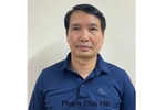 Bị can Phạm Thái Hà. (Ảnh: TTXVN phát)
