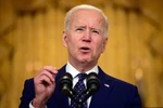 Tổng thống Mỹ Joe Biden. (Ảnh: AFP/TTXVN)