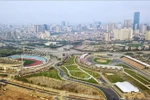 Khu liên hợp thể thao Mỹ Đinh. (Nguồn: TTXVN)