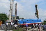 Thông tuyến trở lại sau vụ tai nạn đường sắt tại Nam Định