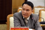 Đồng chí Nguyễn Đức Lợi, Ủy viên Trung ương Đảng, Tổng Giám đốc TTXVN phát biểu tại hội nghị. (Ảnh: Phan Lâm/TTXVN.)