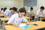 Thí sinh dự kỳ thi trung học phổ thông quốc gia. (Nguồn: TTXVN)(Nguồn: TTXVN)