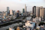 Một góc Thành phố Hồ Chí Minh. (Ảnh: Thành Chung/TTXVN)