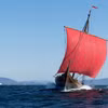 Cận cảnh thuyền chiến làm nên những hành động trên biển trong "The Odyssey." (Ảnh: Đoàn phim cung cấp)
