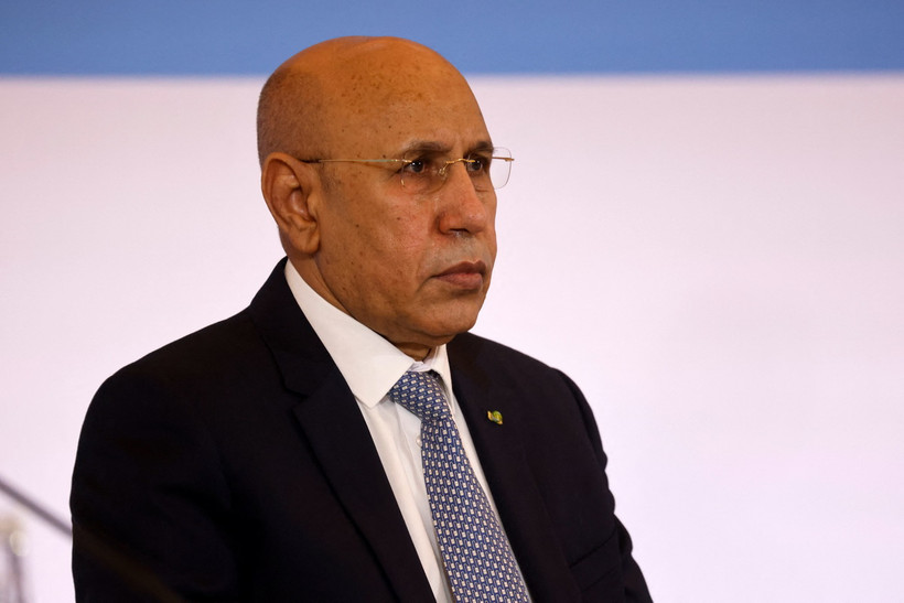 Tổng thống Mauritania Mohamed Ould Ghazouani. (Nguồn: AFP/TTXVN)