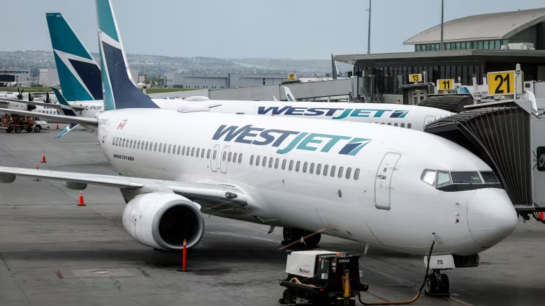 Khoảng 700 chuyến bay của WestJet đã bị hủy bỏ. (Nguồn: The Canadian Press)