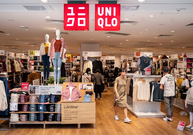 Tập đoàn thời trang Uniqlo Nhật Bản. (Nguồn: Kyodo)