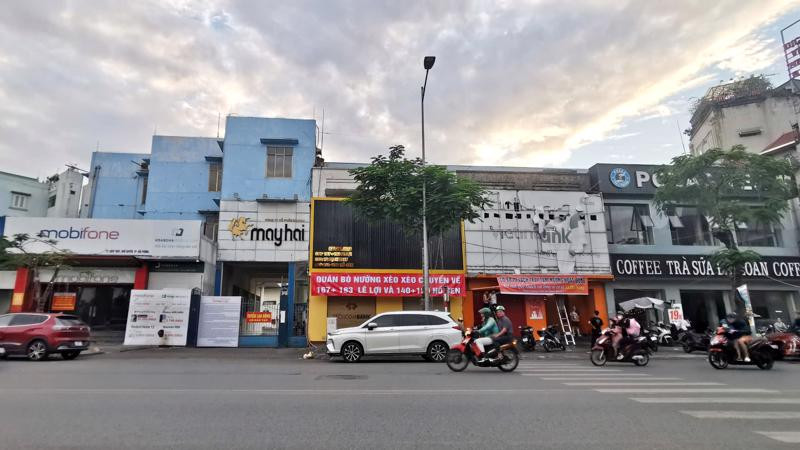 Khu đất hơn 6.400m2 mặt tiền đường Lạch Tray sẽ bị chính quyền cưỡng chế thu hồi. (Nguồn: Vneconomy)