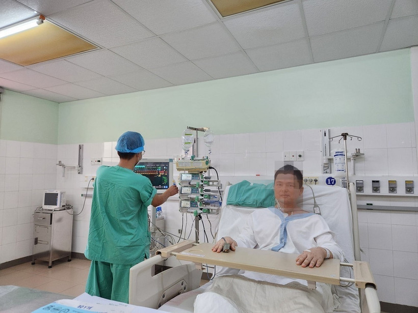 Bệnh nhân sức khoẻ ổn định, các xét nghiệm huyết học sinh hóa trong giới hạn bình thường. (Ảnh: Mai Trang/TTXVN) 