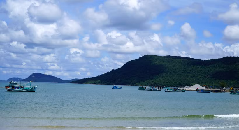 Từ đầu năm đến nay, Kiên Giang không phát hiện tàu cá vi phạm khai thác hải sản trái phép vùng biển nước ngoài. (Ảnh: Văn Sĩ/TTXVN)