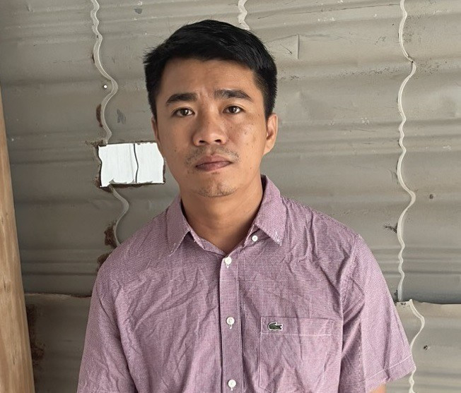 Đối tượng Nguyễn Hoàng Minh. (Ảnh: TTXVN phát) 