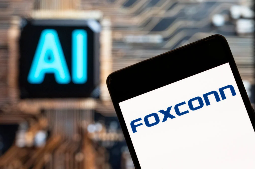 Ước tính thị phần máy chủ AI của Foxconn trong năm nay sẽ đạt 40%. (Nguồn: Getty Images)