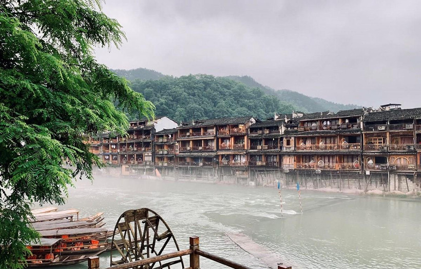 Phượng Hoàng cổ trấn, Trung Quốc. (Ảnh: PV/Vietnam+)