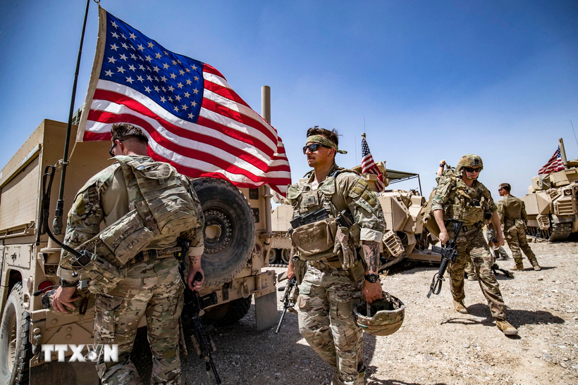 Binh sỹ quân đội Mỹ. (Ảnh: AFP/TTXVN)