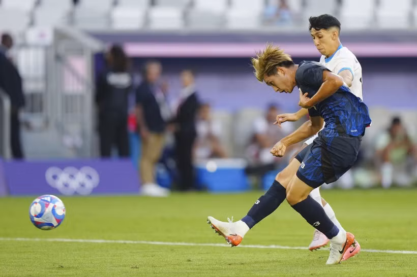 U23 Nhật Bản. (Ảnh: Kyodo/TTXVN)