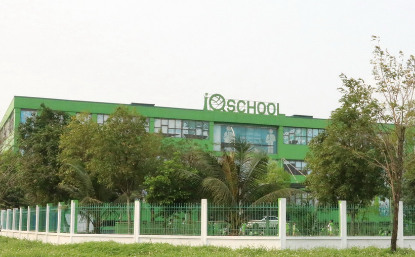 Trường Trung học Cơ sở IQ School. (Ảnh: Đức Phương/TTXVN)