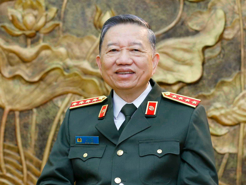 Đại tướng Tô Lâm. (Ảnh: TTXVN)