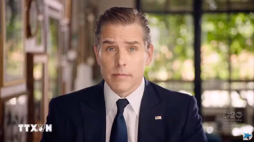 Hunter Biden - con trai của Tổng thống Mỹ Joe Biden. (Ảnh: AFP/TTXVN)