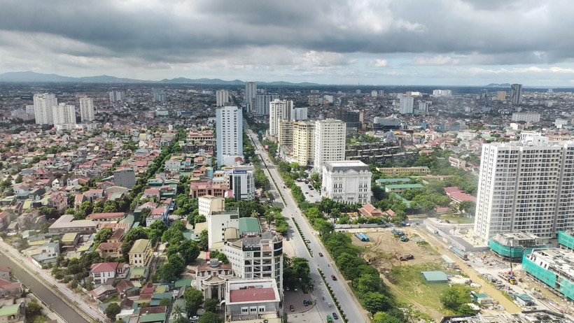 Thành phố Vinh, Nghệ An. (Ảnh: Nguyễn Văn Nhật/TTXVN)