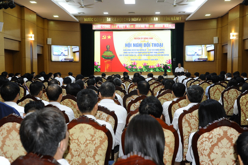 Quang cảnh buổi đối thoại. (Ảnh: Mạnh Khánh/TTXVN)