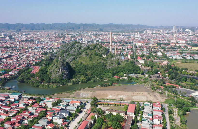 Một góc thành phố Ninh Bình hiện nay. (Ảnh: Đức Phương/TTXVN)