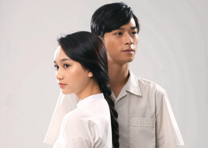 Hai diễn viên chính của 'Mắt biếc.' (Nguồn: ĐPCC)