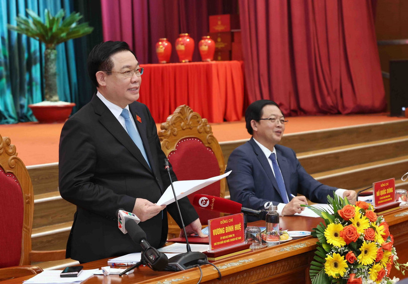 Chủ tịch Quốc hội: Bình Định phải tăng tốc, bù lại những năm ảnh hưởng do COVID
