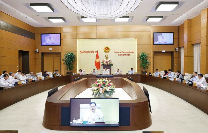 Quang cảnh phiên họp. (Ảnh: Doãn Tấn/TTXVN)