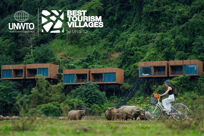 Năm 2023, tỉnh Quảng Bình có làng Tân Hóa nhận danh hiệu “Làng Du lịch tốt nhất.” (Ảnh: Tổ chức Du lịch Liên hợp quốc)