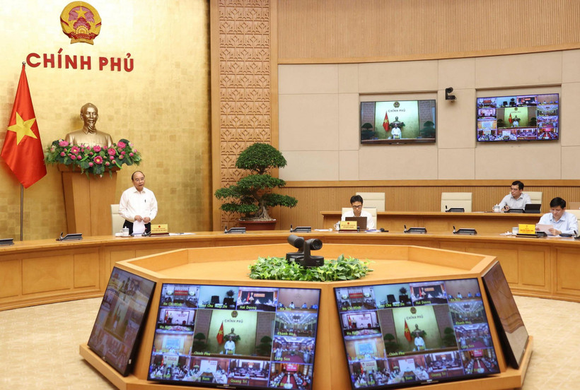 Thủ tướng Nguyễn Xuân Phúc phát biểu. (Ảnh: Thống Nhất/TTXVN)