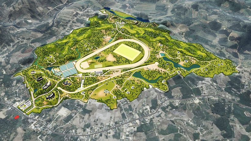 Phối cảnh dự án. 