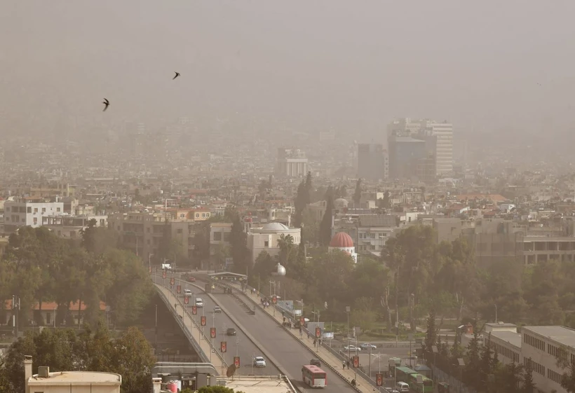 Quang cảnh thủ đô Damascus, Syria. (Ảnh: THX/TTXVN)