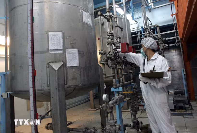 Cơ sở làm giàu uranium ở Iran. (Nguồn: TTXVN)