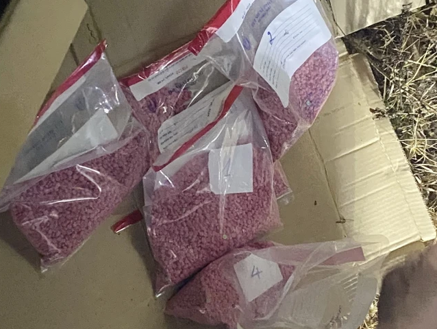 Tang vật của một vụ án ma túy. (Ảnh: TTXVN phát) 