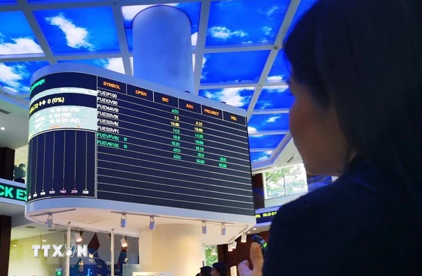 VN-Index giảm hơn 12 điểm, thị trường phân hóa mạnh phiên sáng 11/12 (Ảnh minh họa. Nguồn: TTXVN)