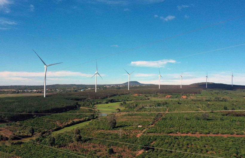 Năng lượng gió. (Ảnh: Vũ Sinh/TTXVN) 