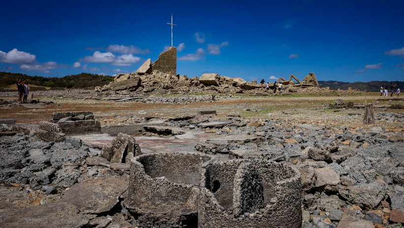 Tàn tích của một thị trấn cổ khoảng 300 năm tuổi. (Nguồn: CNN)