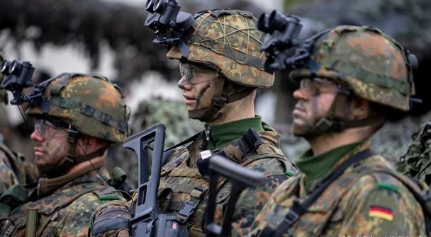 Lực lượng binh sỹ Đức. (Nguồn: DW) 